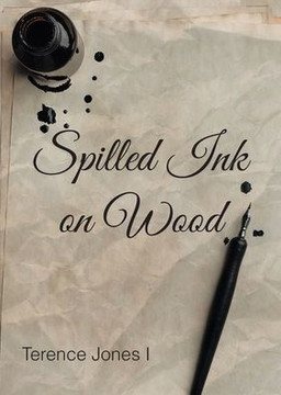 Spilled Ink On Wood