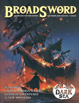 BroadSword Monthly #11: Adventures for Fifth Edition