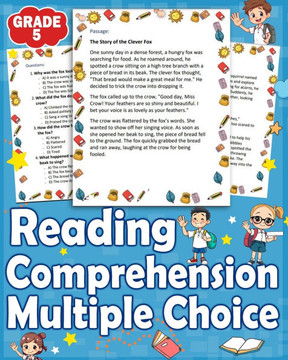 Reading Comprehension Multiple Choice Grade 5: Enhance 5nd grade reading skills with reading comprehension multiple choice grade 5. Engaging practice