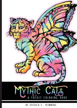 Mythic Cats Pocket Coloring Book