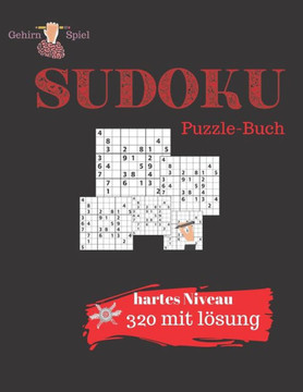Gehirn Spiel SUDOKU Puzzle-Buch hartes Niveau mit lösung: schwierig bis extrem /Gehirn Spiel / sudoku /Sudoku-Herausforderung / sudoku daily / Relax a