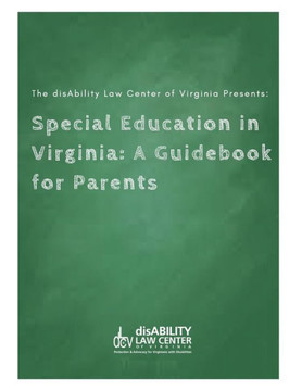 Special Education in Virginia: A Guidebook for Parents
