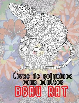 Beau rat - Livre de coloriage pour adultes