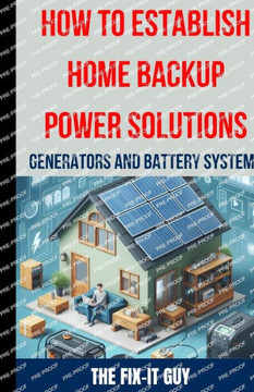 How to Establish Home Backup Power Solutions - Generators and Battery Systems: The Ultimate Guide to Choosing, Installing, and Maintaining Home Backup