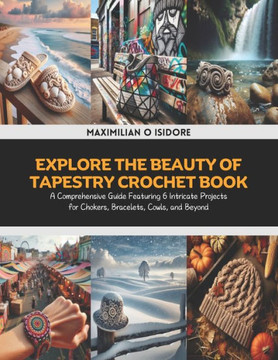 Explore the Beauty of Tapestry Crochet Book: A Comprehensive Guide Featuring 6 Intricate Projects for Chokers, Bracelets, Cowls, and Beyond