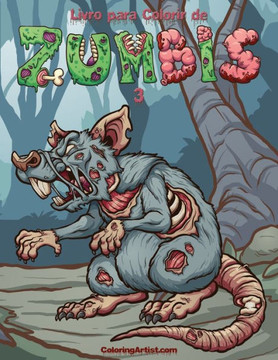 Livro para Colorir de Zumbis 3 (Portuguese Edition)