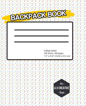 BACKPACK BOOK - 9781675803684