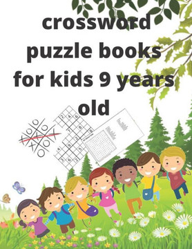 crossword puzzle books for kids 9 years old: Easy Word Learning Activities for Kids Back to School Vocabulary Activities