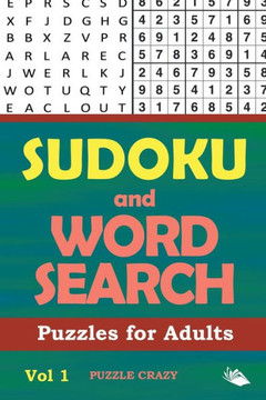 Sudoku And Word Search Puzzles For Adults