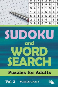 Sudoku And Word Search Puzzles For Adults