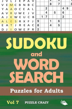 Sudoku And Word Search Puzzles For Adults