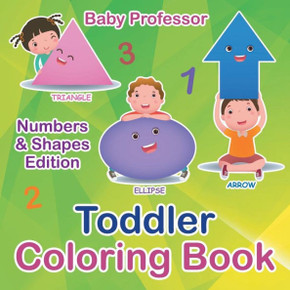 Toddler Color Bk Numbers & Sha Toddler Color Bk Numbers & Sha
