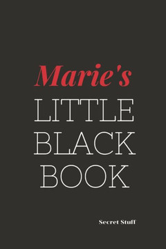 Marie's Little Black Book: Marie's Little Black Book