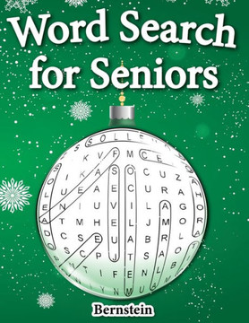 Word Search for Seniors: 200 Large Print Word Search Puzzles for Seniors with Solutions - Christmas Edition - Large Print