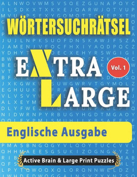 Wörtersuchrätsel - Englische Ausgabe