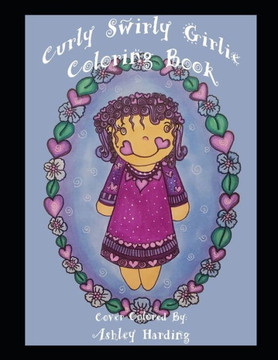 Curly Swirly Girlie Coloring Book