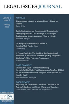 Legal Issues Journal 6(1) Legal Issues Journal 6(1)