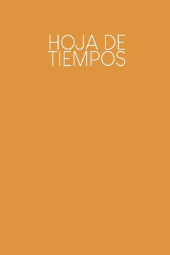 Hoja de tiempos: Hojas de trabajo semanales para completar durante 2 años - Motivo: Amarillo