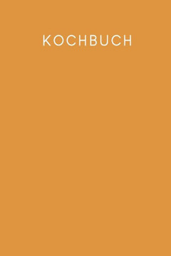 Kochbuch: Rezeptbuch zum Ausfüllen - Motiv: Senfgelb Kochbuch: Rezeptbuch zum Ausfüllen - Motiv: Senfgelb