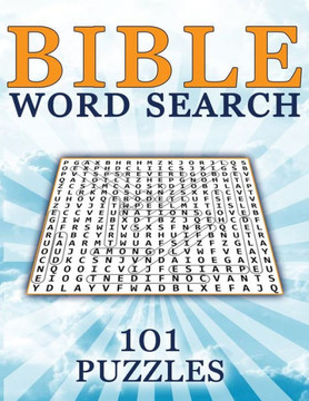 Bible Word Search 101 Puzzles: Large Print - Large Print