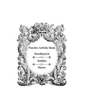 Puzzles Activity Book Word-Search Mazes Sudoku
