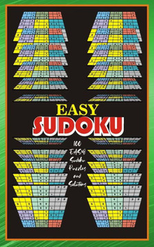 Easy Sudoku: 100 EASY Sudoku Puzzles and Solutions - Large Print