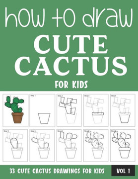 How to Draw Cute Cactus for Kids