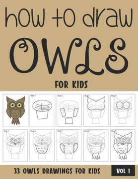 How to Draw Owls for Kids