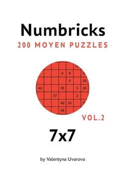 Numbricks: 200 Moyen Puzzles 7х7 vol. 2