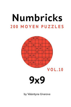 Numbricks: 200 Moyen Puzzles 9x9 vol. 10