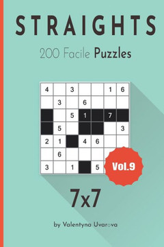 Straights: 200 Facile Puzzles 7х7 vol. 9