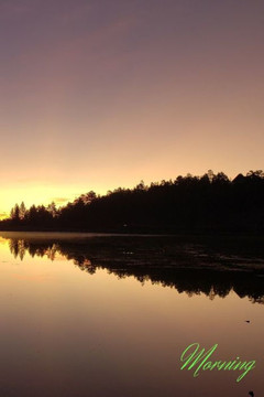 Morning: @ Big Bear Lake
