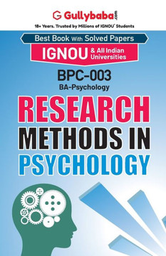 BPC-003 Research Methods in Psychology