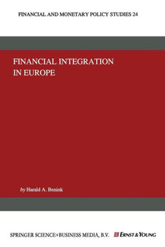 Financial Integration in Europe