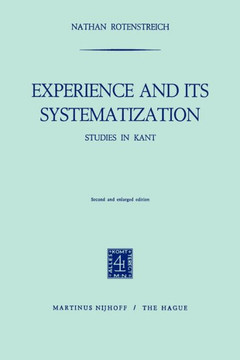Experience and Its Systematization