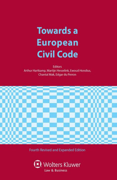 Towards a European Civil Code Towards a European Civil Code