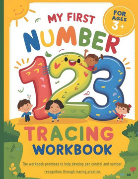 ""My First Number Tracing Book""