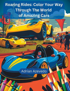 ""Roaring Rides: Color Your Way Through the World of Exotic Cars!""