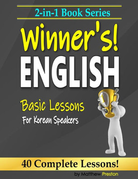 2-in-1 Book Series: Winner's English - Basic Lessons For Korean Speakers - Book 1 & Book 2