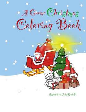 A Gnome Christmas Coloring Book
