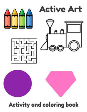 Active Art: Activity book for kids