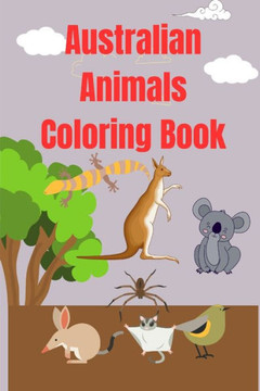 Australian Animals Coloring Book