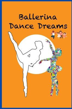 Ballerina dance dreams: Pretty ballet dance coloring book for girls