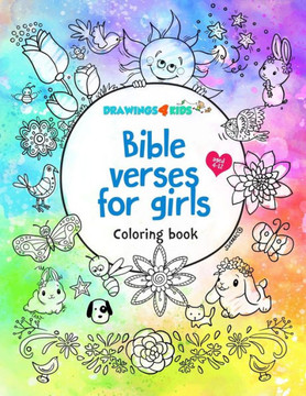 Bible verses for Girls: Coloring Book