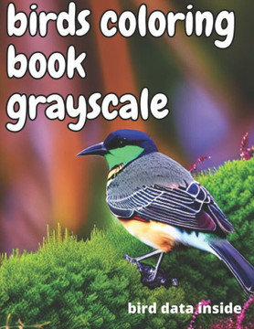 bird coloring book grayscale: color wings bird coloring book grayscale: color wings