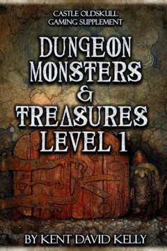 CASTLE OLDSKULL Gaming Supplement Dungeon Monsters & Treasures: Level 1