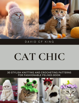 Cat Chic: 30 Stylish Knitting and Crocheting Patterns for Fashionable Felines Book