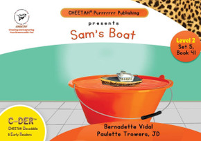 C-DER (Cheetah Decodable & Early Readers) Set 5, Book 41, Sam's Boat