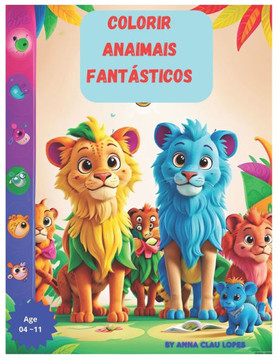 Colorir animais fantásticos: Livro para colorir