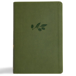 CSB Giant Print Reference Bible, Digital Study Edition, Olive Leathertouch, Indexed CSB Giant Print Reference Bible, Digital Study Edition, Olive Leathertouch, Indexed
